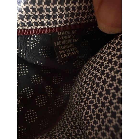 Ted Baker London Slim Fit Short Sleeve Button Up Shirt 2XL - Picture 8 of 10